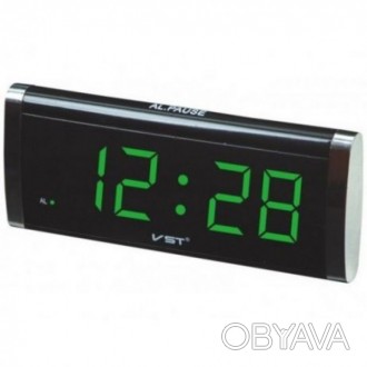 Электронные проводные цифровые часы VST 730
Часы настольные VST 730, с яркой под. . фото 1