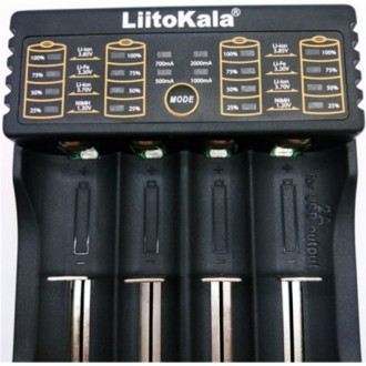 LiitoKala Lii-402 – универсальное 4-х канальное зарядное устройство с функцией P. . фото 7
