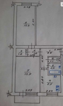 Номер оголошення на сайті компанії: SF-2-816-123-OB.
Продається 2к квартира, 656. . фото 18