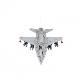 Винищувач F-16 - це металевий конструктор від бренду TechnoK. Це винищувач, яког. . фото 5