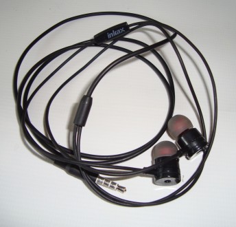 Навушники INKAX EP-04 провідні вакуумні з шумозаглушенням Гарнітура для смартфон. . фото 2