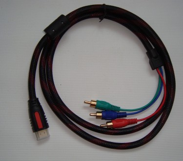 Кабель HDMI - 3RCA 150 cm
Наложенным платежом отправляю только Новой почтой при. . фото 2