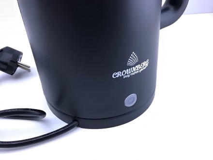 Электрочайник Crownberg CB-2845 дисковый 1.8л 1800Вт Черный
Дисковый электрическ. . фото 4