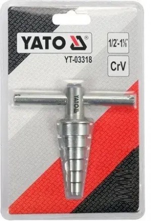 Ступінчастий ключ калібратор YATO YT-03318 для трубних з'єднань діаметром від 1/. . фото 5