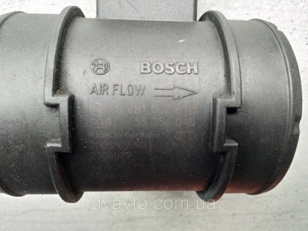 Расходомер воздуха Fiat Doblo (2000-2009) 55350048, 0281002618, F00C2G7003. . фото 3