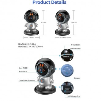 IP camera Smart WiFi Robot Видеоняня (iCam365)

Домашня IP-камера 3MP Wi-Fi PT. . фото 7