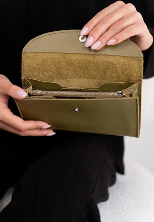 Шкіряний гаманець Smart Wallet - шикарна модель, що поєднує елегантний дизайн, м. . фото 8