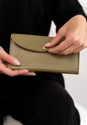 Шкіряний гаманець Smart Wallet - шикарна модель, що поєднує елегантний дизайн, м. . фото 7