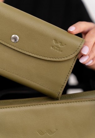 Шкіряний гаманець Smart Wallet - шикарна модель, що поєднує елегантний дизайн, м. . фото 6