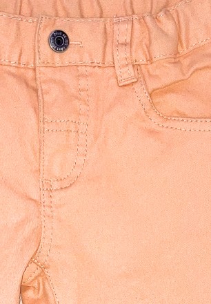 Джинси з п’ятьма кишенями, виготовленими з м'якого пофарбованого джинсового розт. . фото 4
