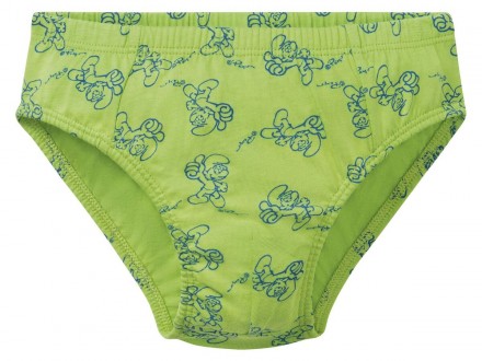 Комплект нижнего белья для мальчика с рисунком Smurfs. Удобно носить благодаря в. . фото 4