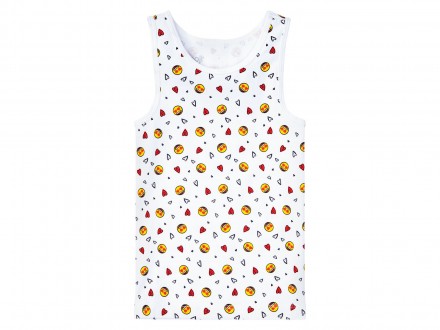 Комплект нижньої білизни для дівчинки із малюнком Emoji. Зручно носити завдяки в. . фото 3