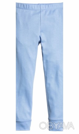Пижамные брюки из хлопкового трикотажа на резинке. Замеры: длинна 65, ширина по . . фото 1