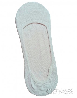 Носки-следы тонкой вязки без верха, произведены из мягкого смесового хлопка. Зам. . фото 1