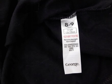 Юбка из мягкого хлопкового трикотажа от бренда George. Юдобная широкая резинка н. . фото 4