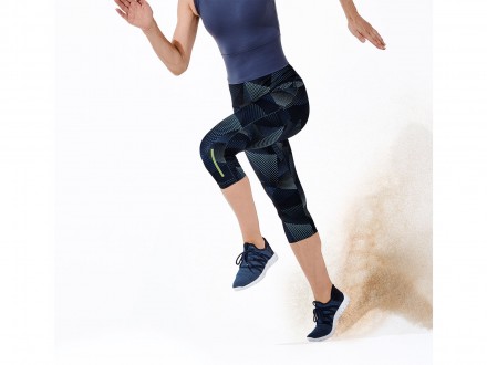 Жіночі функціональні легінси-капрі CRIVIT для занять спортом із швидковисихаючог. . фото 3