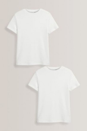 Базові бавовняні футболки від Smart Start з коротким рукавом та круглим вирізом . . фото 2