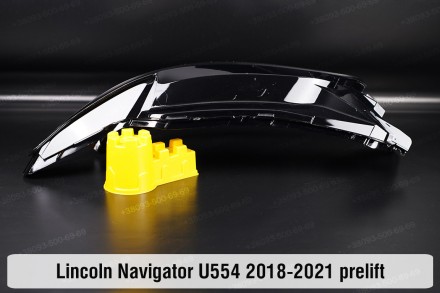 Стекло на фару Lincoln Navigator U554 (2018-2021) IV поколение дорестайлинг лево. . фото 4