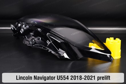 Стекло на фару Lincoln Navigator U554 (2018-2021) IV поколение дорестайлинг лево. . фото 9