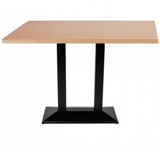 Высота стола 72 см.
Основание металлическое черного цвета, прямоугольное. Размер. . фото 2