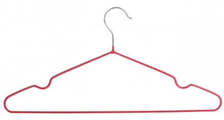 Короткий опис:Набор вешалок для одежды Idea Home Red 40,5х21х0.3 см, 8 шт (67221. . фото 3