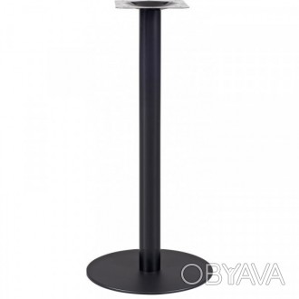 Опора для стола металлическая, цвет черный, окрашена эпоксидной краской, высота . . фото 1