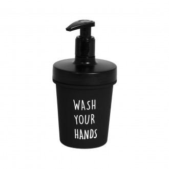 Краткое описание:Дозатор для мыла Herevin Wash Your Hands (124000-001)Материал: . . фото 2