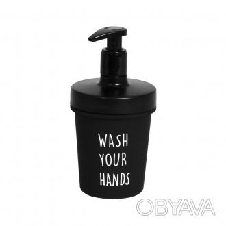 Краткое описание:Дозатор для мыла Herevin Wash Your Hands (124000-001)Материал: . . фото 1