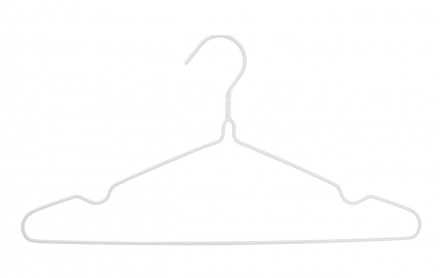 Короткий опис:Набор вешалок для одежды Idea Home White 39.4х21х0.3 см, 8 шт (670. . фото 4