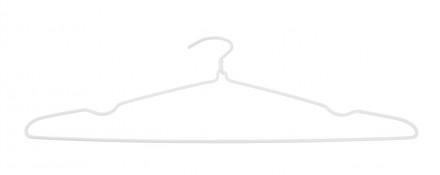 Короткий опис:Набор вешалок для одежды Idea Home White 39.4х21х0.3 см, 8 шт (670. . фото 5