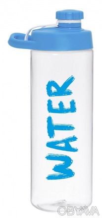 Короткий опис:Пластикова пляшка для води HEREVIN PC-WATER LEVEL для спорту. Об'є. . фото 1