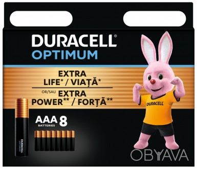 Новый Duracell Optimum.
Наша лучшая щелочная батарейка AAA 
Наиболее революционн. . фото 1