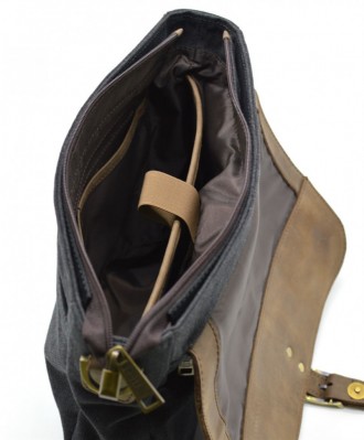 Мужская сумка через плечо RG-6600-4lx бренда TARWA. ​Подходит для повседневной н. . фото 9