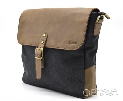 Мужская сумка через плечо RG-6600-4lx бренда TARWA. ​Подходит для повседневной н. . фото 1