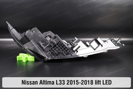 Новий корпус фари Nissan Altima L33 LED (2015-2018) V покоління рестайлінг лівий. . фото 4