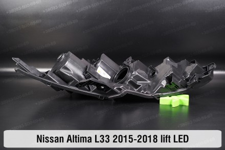 Новий корпус фари Nissan Altima L33 LED (2015-2018) V покоління рестайлінг прави. . фото 5