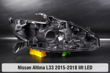 Новий корпус фари Nissan Altima L33 LED (2015-2018) V покоління рестайлінг прави. . фото 2