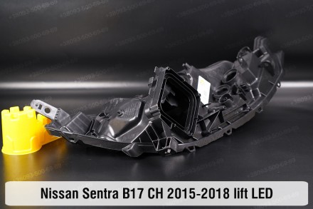 Новий корпус фари Nissan Sentra B17 LED CH (2015-2018) VII покоління рестайлінг . . фото 8