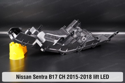 Новий корпус фари Nissan Sentra B17 LED CH (2015-2018) VII покоління рестайлінг . . фото 6