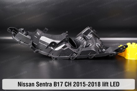 Новий корпус фари Nissan Sentra B17 LED CH (2015-2018) VII покоління рестайлінг . . фото 5
