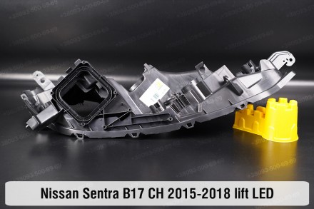 Новий корпус фари Nissan Sentra B17 LED CH (2015-2018) VII покоління рестайлінг . . фото 4