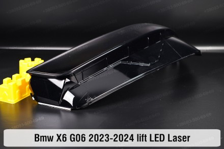 Стекло на фару BMW X6 G06 LED Laser (2023-2024) IV поколение рестайлинг левое.
В. . фото 9