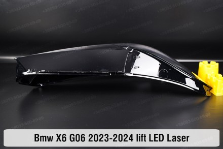 Скло на фару BMW X6 G06 LED Laser (2023-2024) IV покоління рестайлінг праве.
У н. . фото 4