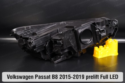 Новый корпус фары VW Volkswagen Passat B8 FULL LED (2015-2019) VIII поколение до. . фото 3