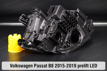 Новый корпус фары VW Volkswagen Passat B8 LED (2015-2019) VIII поколение дореста. . фото 7
