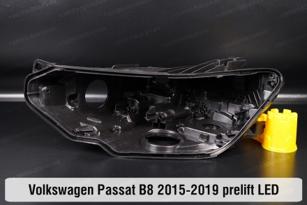 Новый корпус фары VW Volkswagen Passat B8 LED (2015-2019) VIII поколение дореста. . фото 2