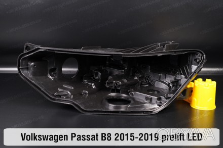 Новый корпус фары VW Volkswagen Passat B8 LED (2015-2019) VIII поколение дореста. . фото 1