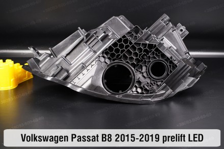 Новый корпус фары VW Volkswagen Passat B8 LED (2015-2019) VIII поколение дореста. . фото 4