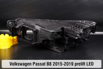 Новый корпус фары VW Volkswagen Passat B8 LED (2015-2019) VIII поколение дореста. . фото 3