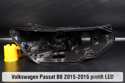 Новый корпус фары VW Volkswagen Passat B8 LED (2015-2019) VIII поколение дореста. . фото 1